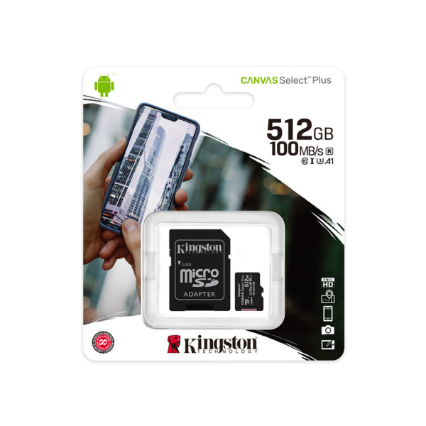 Купить не дорого Карта памяти Kingston SDCS2/512GB Class 10 512GB + адаптер в интернет магазине Stels.kz Карта памяти Kingston SDCS2/512GB Class 10 512GB + адаптер в интернет магазине Stels.kz