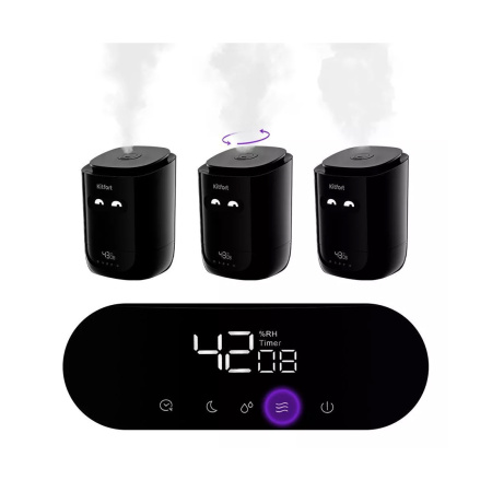 Увлажнитель воздуха Kitfort КТ-2877-1 черный в интернет магазине Stels.kz