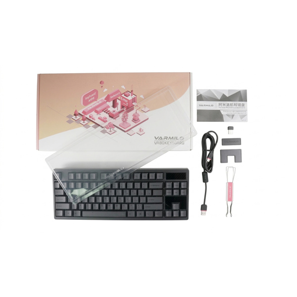 Клавиатура Varmilo Charcoal VA80 Kailh Prestige Silent