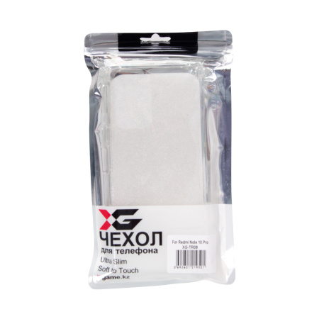 Чехол для телефона XG XG-TR08 для Redmi Note 10 Pro Прозрачный с Бортами в интернет магазине Stels.kz