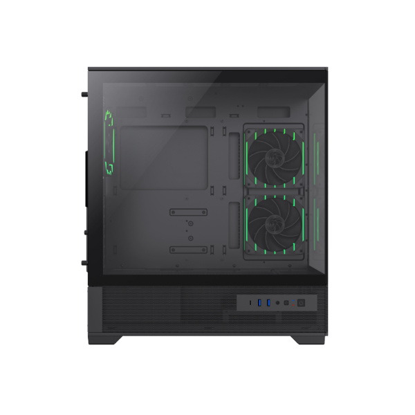 Компьютерный корпус Gamemax VISTA 2 AB Black без Б/П в интернет магазине Stels.kz
