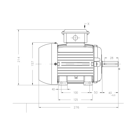 Асинхронный электродвигатель WEG 16803815 AM W20 -80 1.1 кВт 2P B3T 220-460 В 50 Гц в интернет магазине Stels.kz
