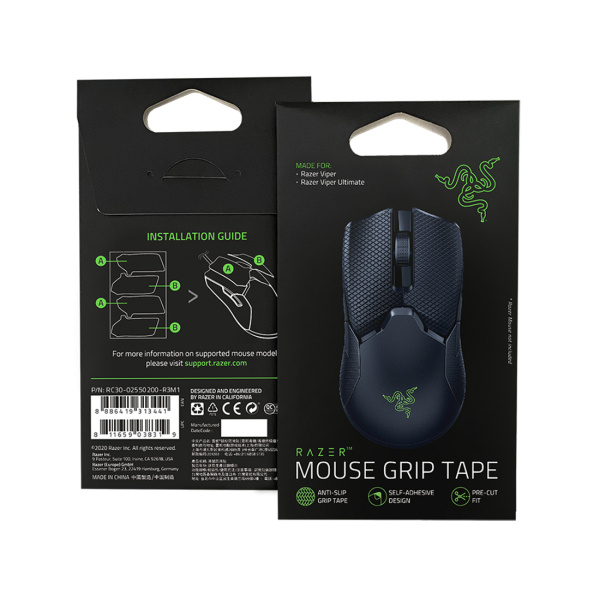 Противоскользящие наклейки для компьютерной мыши Razer Mouse Grip Tape Viper/Viper Ultimate в интернет магазине Stels.kz