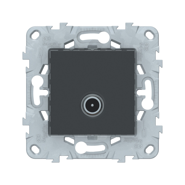 Розетка TV SE NU546254 Unica New одиночная антрацит Розетка TV SE NU546254 Unica New одиночная антрацит