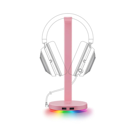 Подставка для наушников Razer Base Station V2 Chroma - Quartz в интернет магазине Stels.kz
