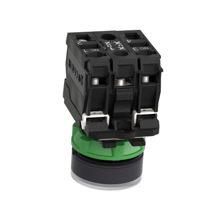 Кнопка SE XB5AW31B5 22мм 24В с подсветкой белая в интернет магазине Stels.kz