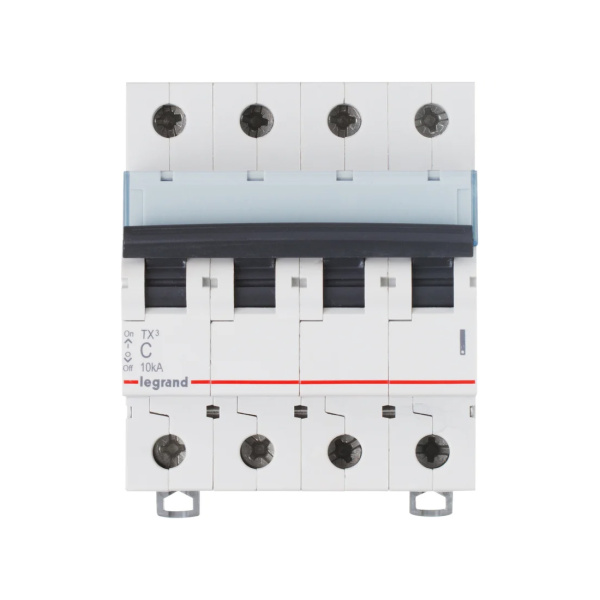 Автоматический выключатель Legrand 404072 4П С 25A TX3 6000 6kA в интернет магазине Stels.kz