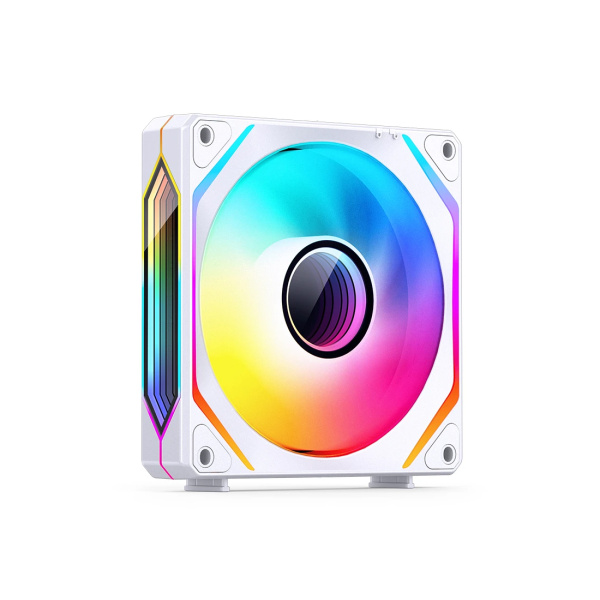 Вентилятор для компьютерного корпуса Jonsbo ZL-120W(3in1) White