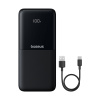 Портативный внешний аккумулятор Baseus Lipow Dual-Cable 10000mAh 22.5W Black (P10079101123-00) в интернет магазине Stels.kz
