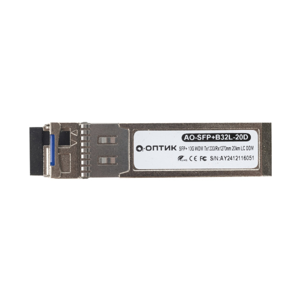 Купить не дорого Трансивер А-Оптик AO-SFP+B32L-20D в интернет магазине Stels.kz Трансивер А-Оптик AO-SFP+B32L-20D в интернет магазине Stels.kz