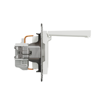 Розетка с заземлением SE EPH3170121 Asfora 16А с крышкой механизм винт. клеммы белый в интернет магазине Stels.kz