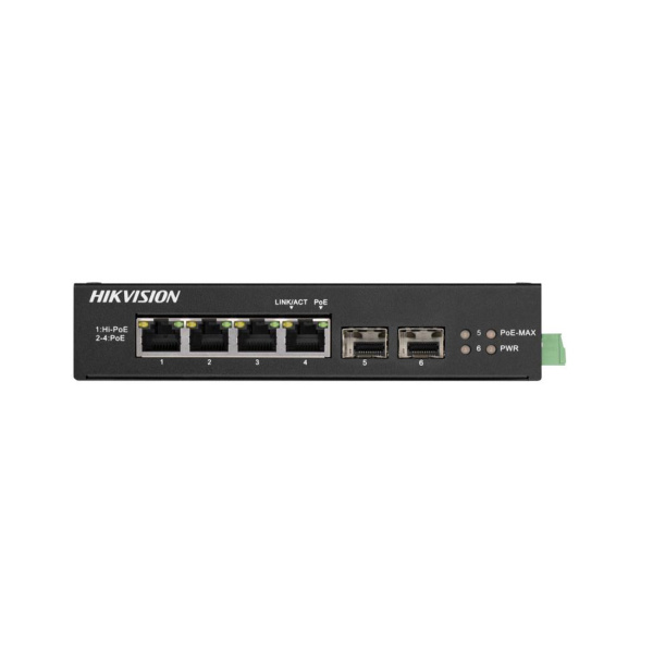 Коммутатор Hikvision DS-3T0506HP-E/HS Коммутатор Hikvision DS-3T0506HP-E/HS