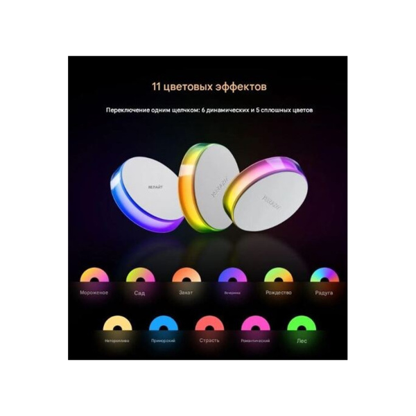 Купить не дорого Лампа-ночник Yeelight Vega RGB Night Light (YLYYD-0026) в интернет магазине Stels.kz Лампа-ночник Yeelight Vega RGB Night Light (YLYYD-0026) в интернет магазине Stels.kz