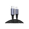 Интерфейсный кабель Ugreen US304/60759 Type-C на Lightning MFI 60W 1 м Чёрный в интернет магазине Stels.kz