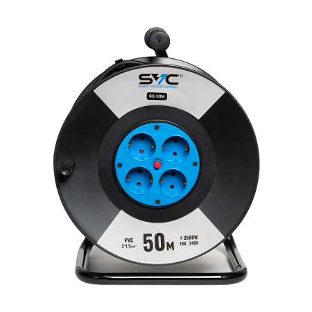 Удлинитель на катушке SVC GS-50M 50м. 240 в. в интернет магазине Stels.kz