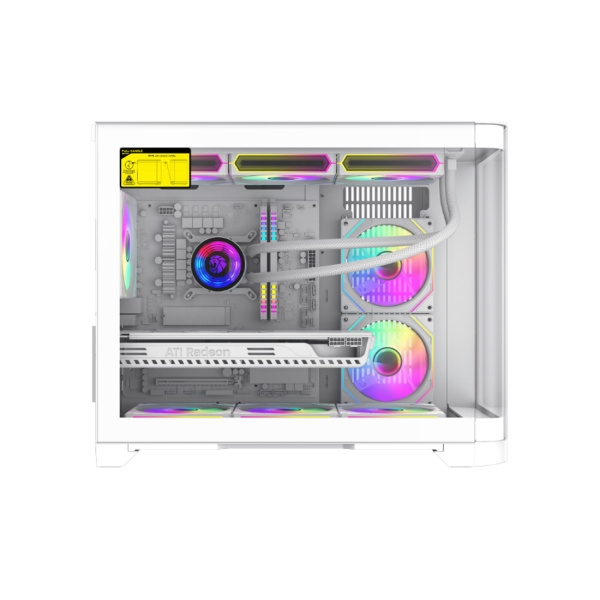 Компьютерный корпус Gamemax HYPE-M White без Б/П в интернет магазине Stels.kz