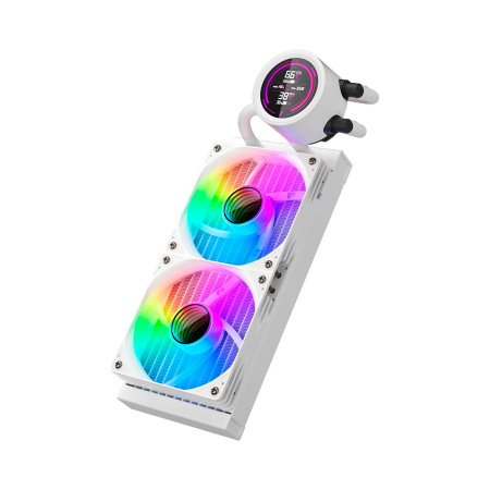 Кулер с водяным охлаждением 1STPLAYER TS1 240 WHITE в интернет магазине Stels.kz