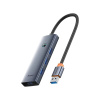 Концентратор Baseus UltraJoy Series 4-Port Space Grey (B0005280B811-10) в интернет магазине Stels.kz