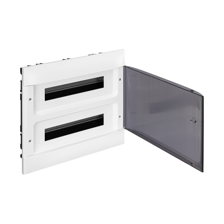 Щит встраиваемый Legrand Practibox S 2х18 IP40 Дымчатая дверь в интернет магазине Stels.kz