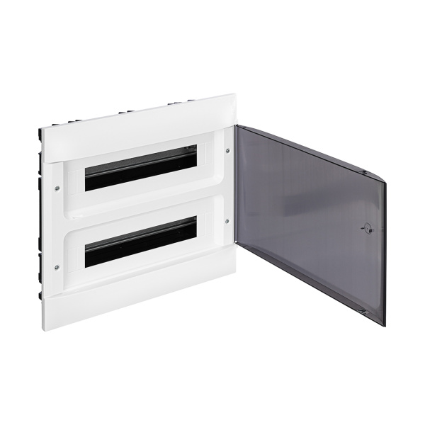 Щит встраиваемый Legrand Practibox S 2х18 IP40 Дымчатая дверь в интернет магазине Stels.kz