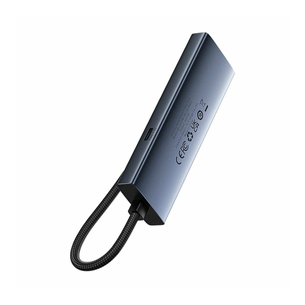 Концентратор Baseus UltraJoy Series 4-Port Space Grey (B0005280B811-12) в интернет магазине Stels.kz