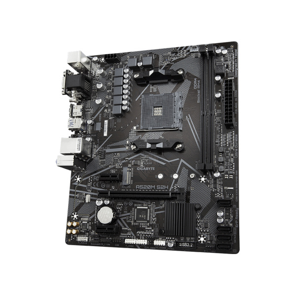 Купить не дорого Материнская плата Gigabyte A520M S2H в интернет магазине Stels.kz Материнская плата Gigabyte A520M S2H в интернет магазине Stels.kz