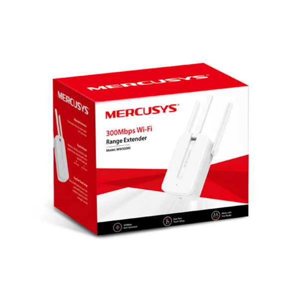 Купить не дорого Усилитель Wi-Fi сигнала Mercusys MW300RE в интернет магазине Stels.kz Усилитель Wi-Fi сигнала Mercusys MW300RE в интернет магазине Stels.kz