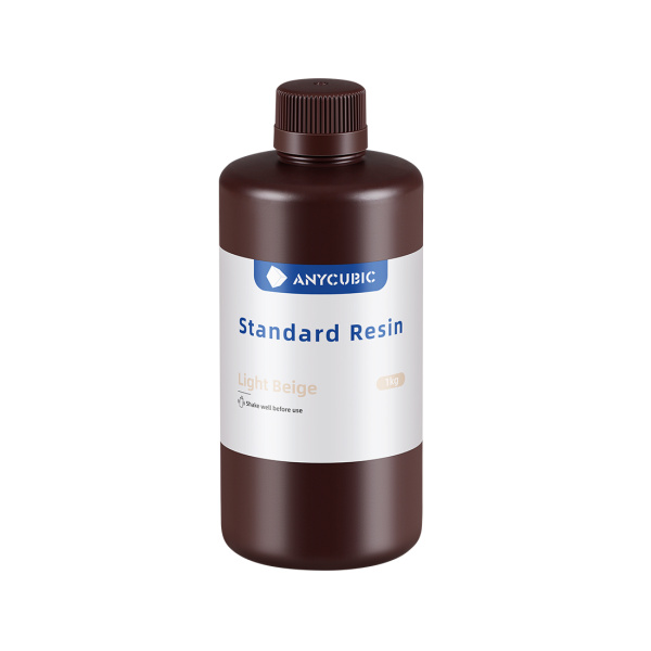 Фотополимерная смола для 3D-печати Anycubic Standard Resin SPTLB-10 (бежевый) в интернет магазине Stels.kz