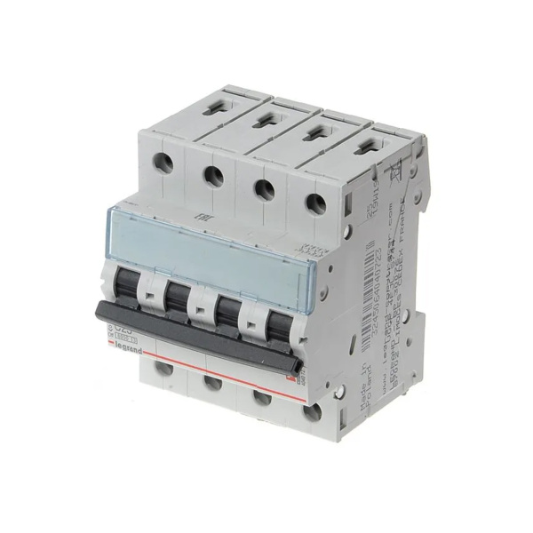 Автоматический выключатель Legrand 404073 4П С 32A TX3 6000 6kA