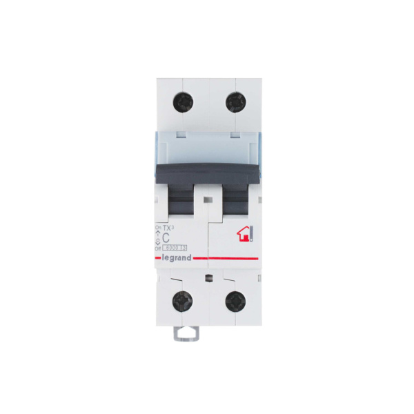 Автоматический выключатель Legrand 404042 2П C 16A TX3 6000 6kA в интернет магазине Stels.kz